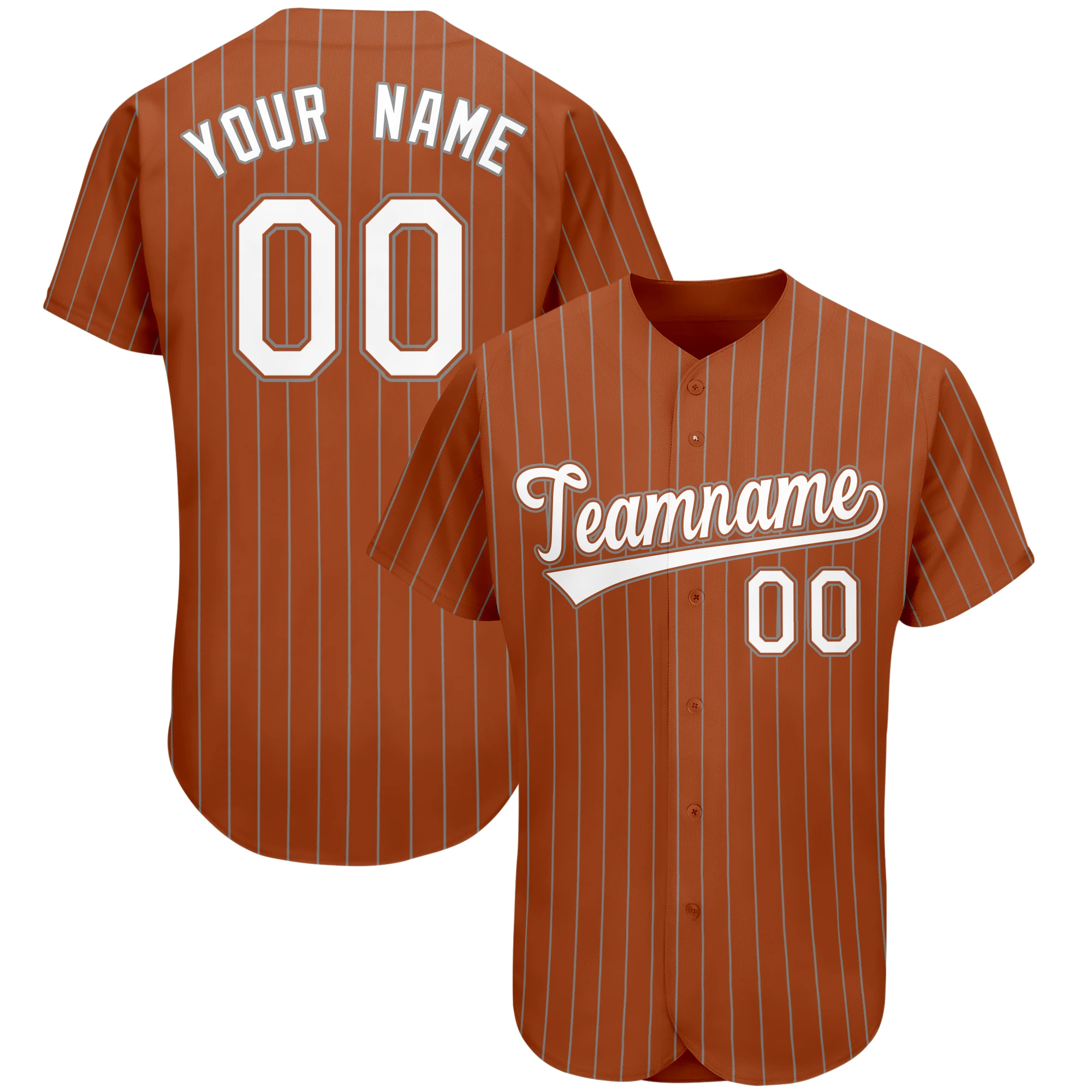 

Custom Baseball Jersey Personalize Team Sport Print Clothing With Front Back Name Number Thanksgiving Family Birthday Gift