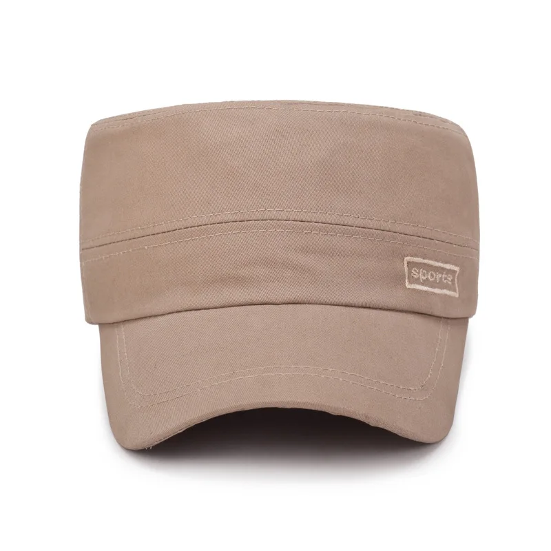 2019 NEW Fashion Mens Hat Men Flat Roof Military Cadet Patrol Bush Baseball Cap Snapback Casual Army Hats Caps |