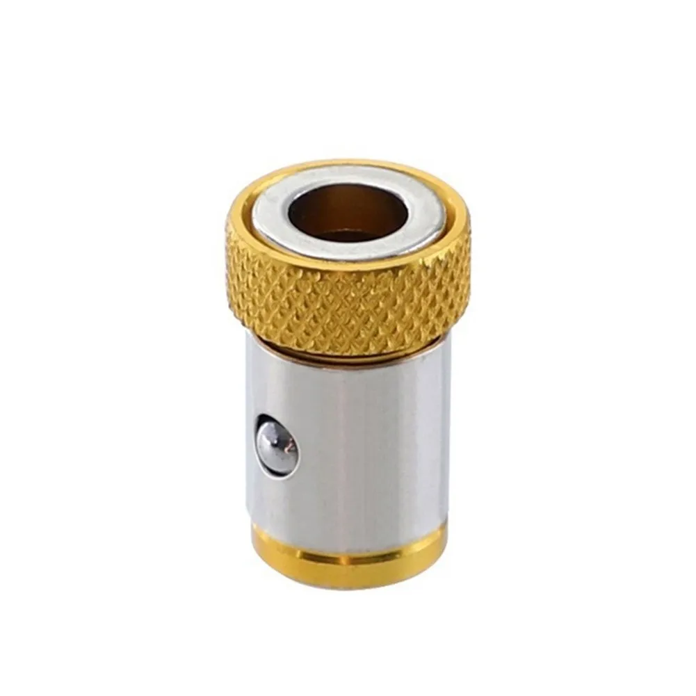 

Screwdriver Power Bit Screw Magnetic Ring Bracket Metal Screwdriver Head Holder Locator Anti-Corrosion Drill Bit Magnetizer Ring