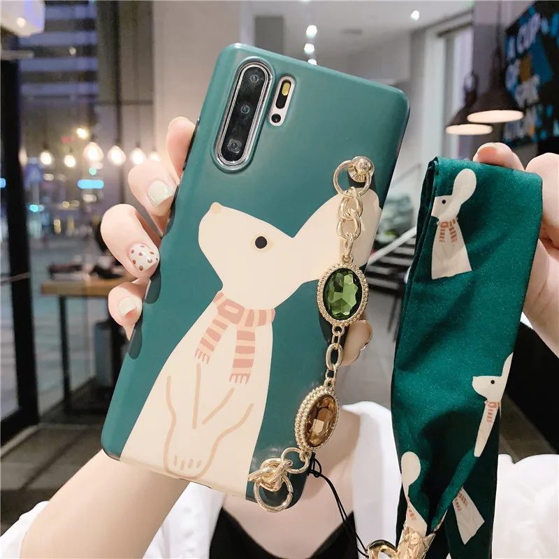 Чехол для Samsung note 10 plus чехол с милым кроликом Galaxy Note 8/9 мягкий зеленый корпус s8/s8/s10 +
