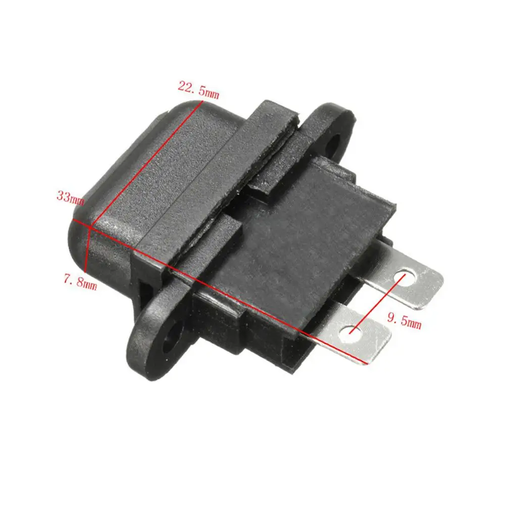 Новый 5 шт. черный 30A Amp Авто лезвие Стандартный Держатель предохранителя коробка