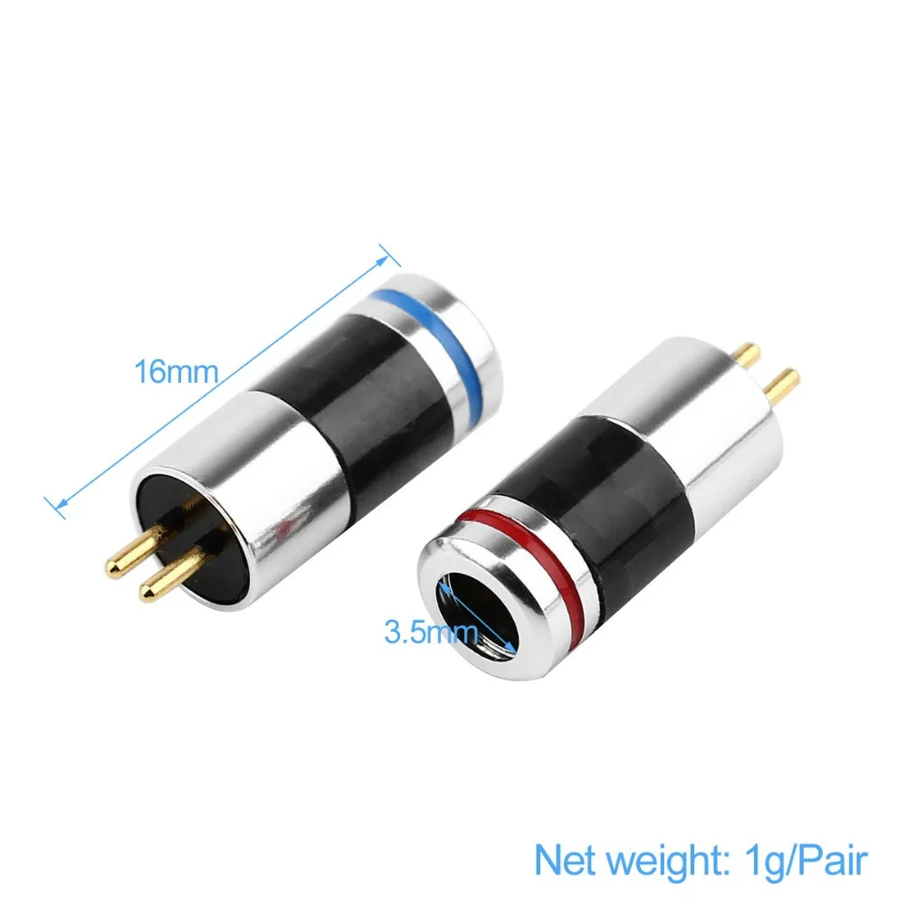 Штыри для наушников 0 78 мм JH Audio JH16 JH11 Pro из углеродного волокна|Коннекторы и