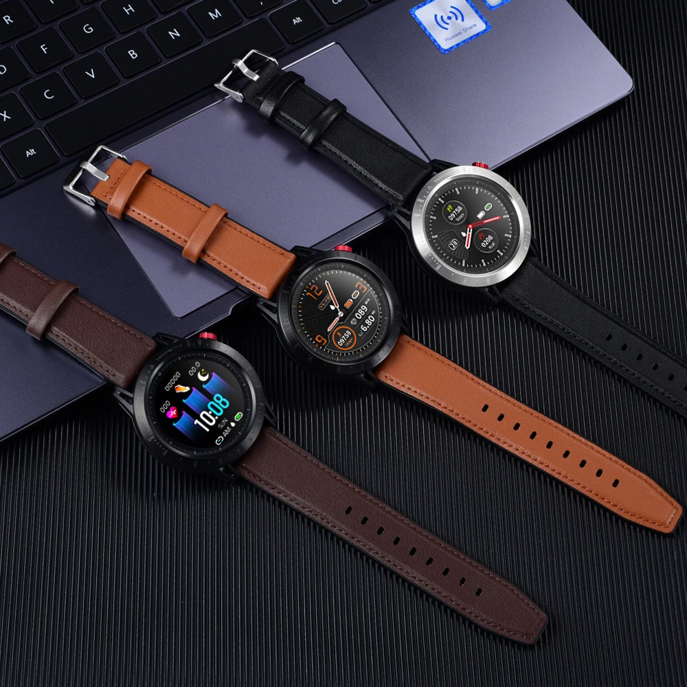 Фитнес трекер Смарт часы полный сенсорный экран несколько циферблатов