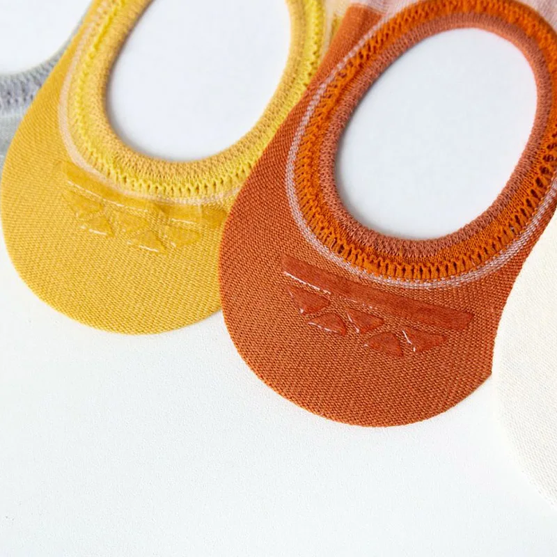 

5 Pairs Set Women Socks Cute Kawaii Happy Cartoon Cat Paw Print Cotton Top Quality Harajuku Japanese Style Invisible Pack Ankle