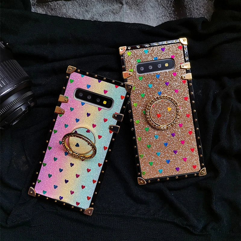 Роскошный блестящий чехол для телефона Samsung Galaxy A10 A20 A30 A50 A70 A51 A71 M20 M30 J2 Prime A7 2018
