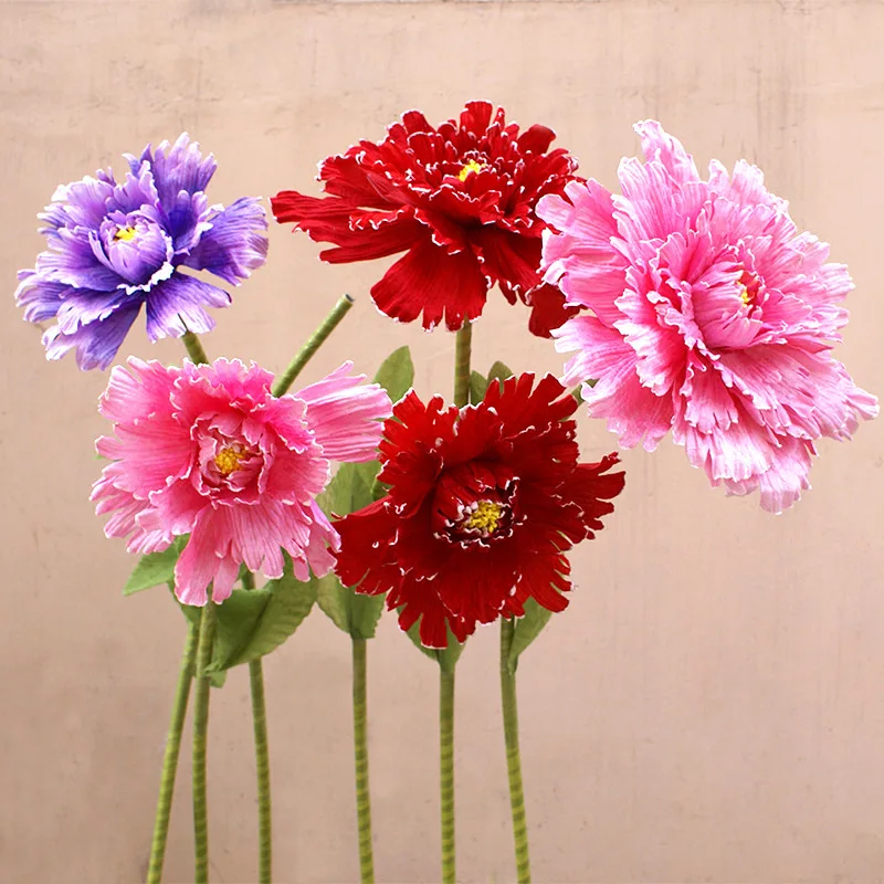 Искусственный гигантский пион PinkDiy дом свадьба вечеринка фотография фон