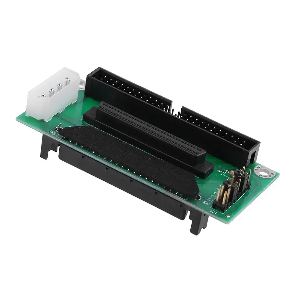 Адаптер для жесткого диска SCSI SCA 80 Pin на 68Pin 50 pin IDE преобразователь карты Модуль