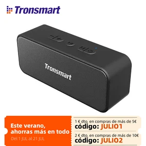 Bluetooth-динамик Tronsmart T2 Plus, 3600 мА ч, 20 Вт, 24 ч, IPX7, голосовой помощник, двойной звук