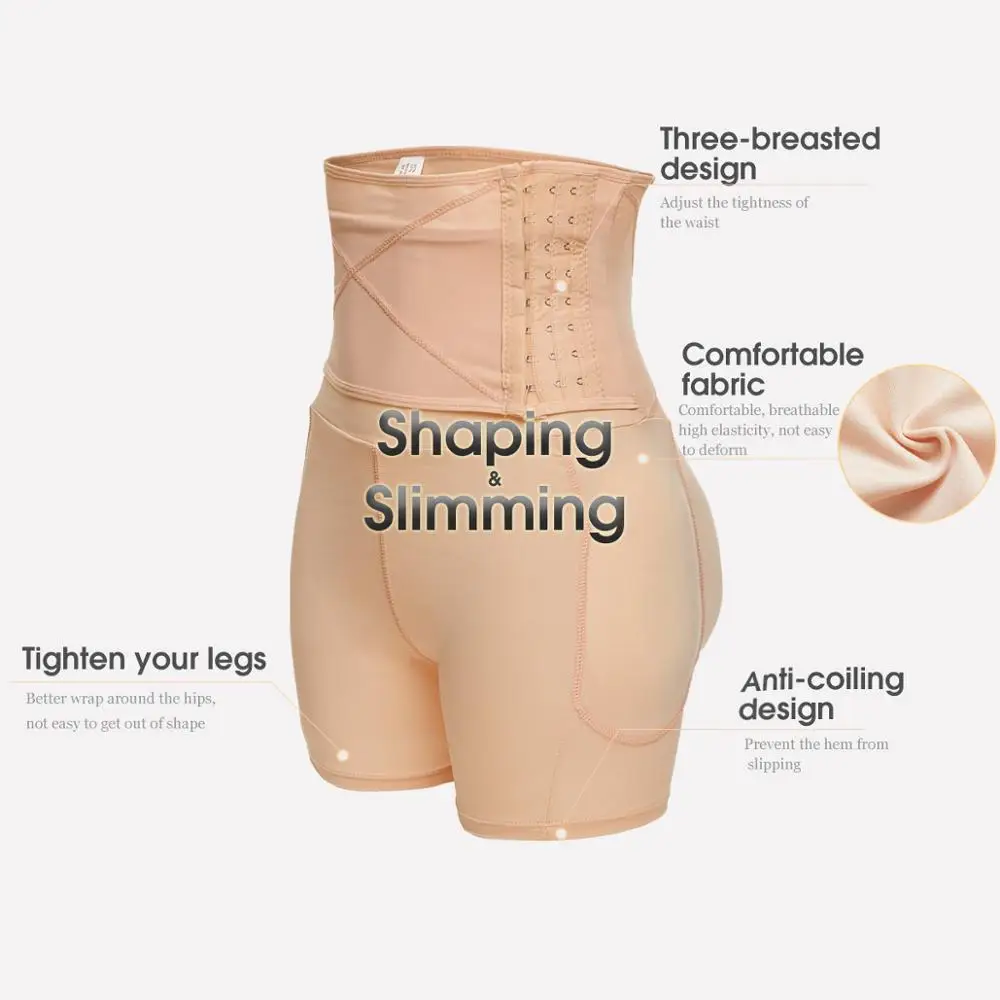 Высокая Талия Утягивающие шорты Лучший животик Управление нижнее белье