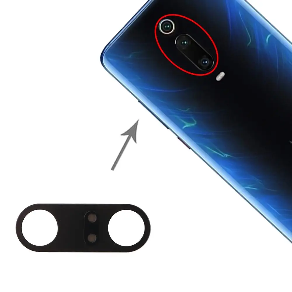 10 шт. задняя камера объектив для Xiaomi 9 T/Redmi K20/9 T Pro/Redmi K20 Pro откидная крышка гибкий