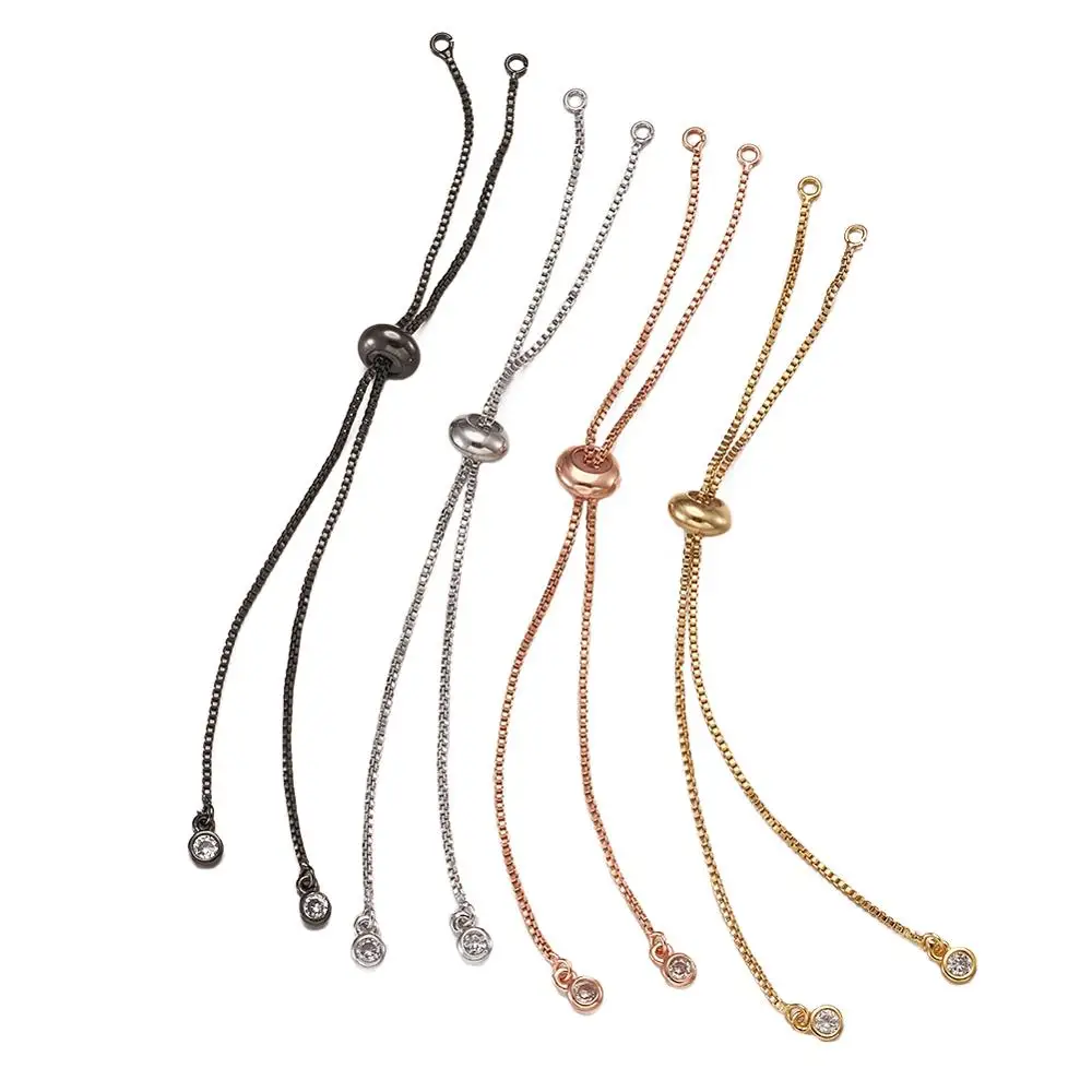 20pc Rack Plating Environmental Brass Chain Bracelet Makings Cadmium Free &amp Lead For Bracelets DIY Making | Украшения и
