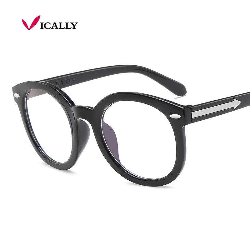 Оправа для очков унисекс с защитой от синего света в винтажном стиле круглыми