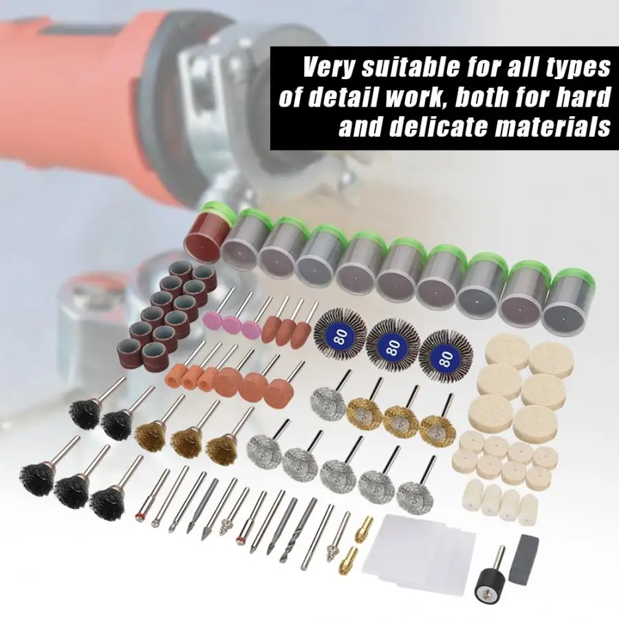 350 шт. Аксессуары для инструментов шлифовальный круг набор полировки|Абразивные