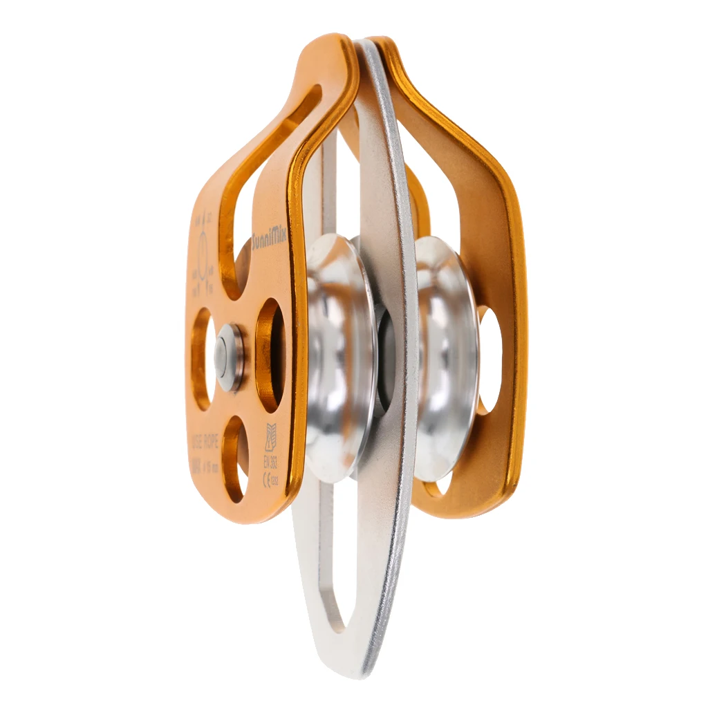 Открытый Pro 32KN альпинистские арбористские такелажные спасательные двойные