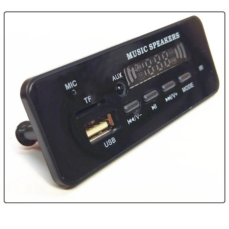DC 12V Bluetooth 5 0 автомобильный комплект MP3 декодер плата аудио модуль USB TF FM радио AUX