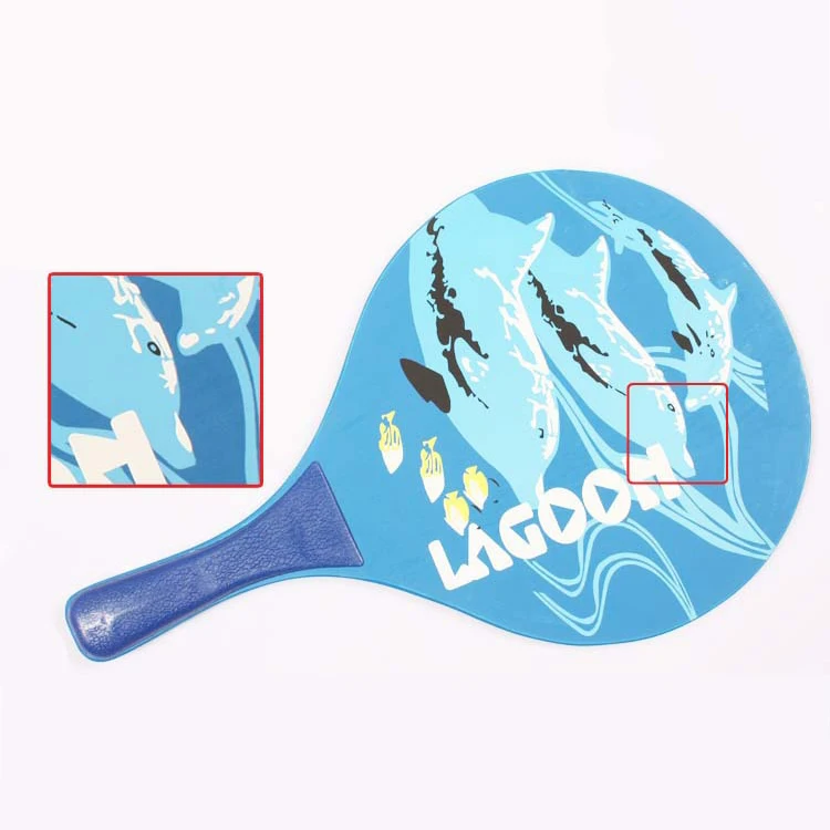 Забавная доска ракетка для бадминтона Пляжная семь слоев высококачественной