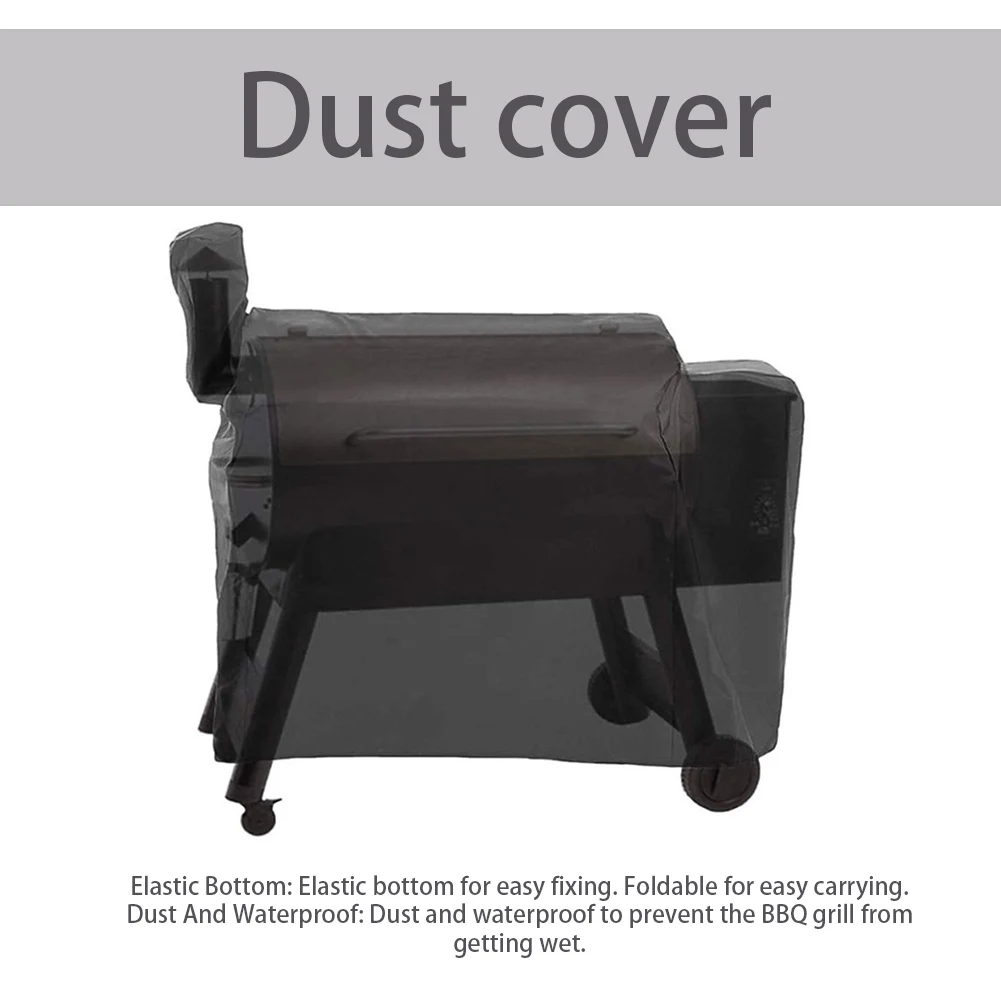 

Camping Oxford Cloth Heavy Duty Fade Resistant Anti UV BBQ Grill Cover Garden Patio Dustproof Outdoor Waterproof Washable