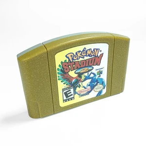 Покемон стадион 1 или 2 или головоломка Лига или оснастка для 64 бит игровой картридж США Версия формат NTSC
