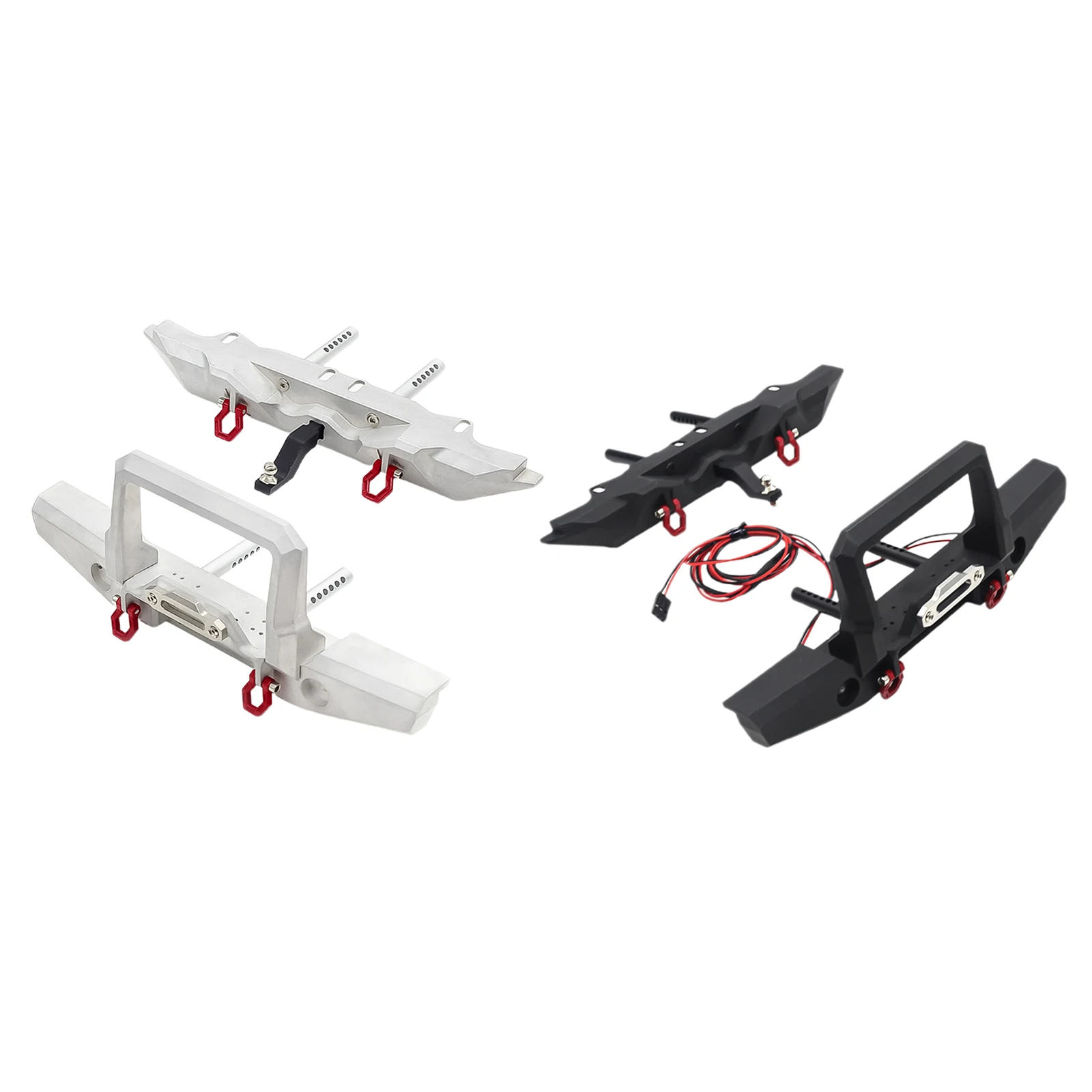 

Модернизированный передний/задний бампер из сплава ЧПУ для радиоуправляемого автомобиля TRX4 1/10 для скалолазания