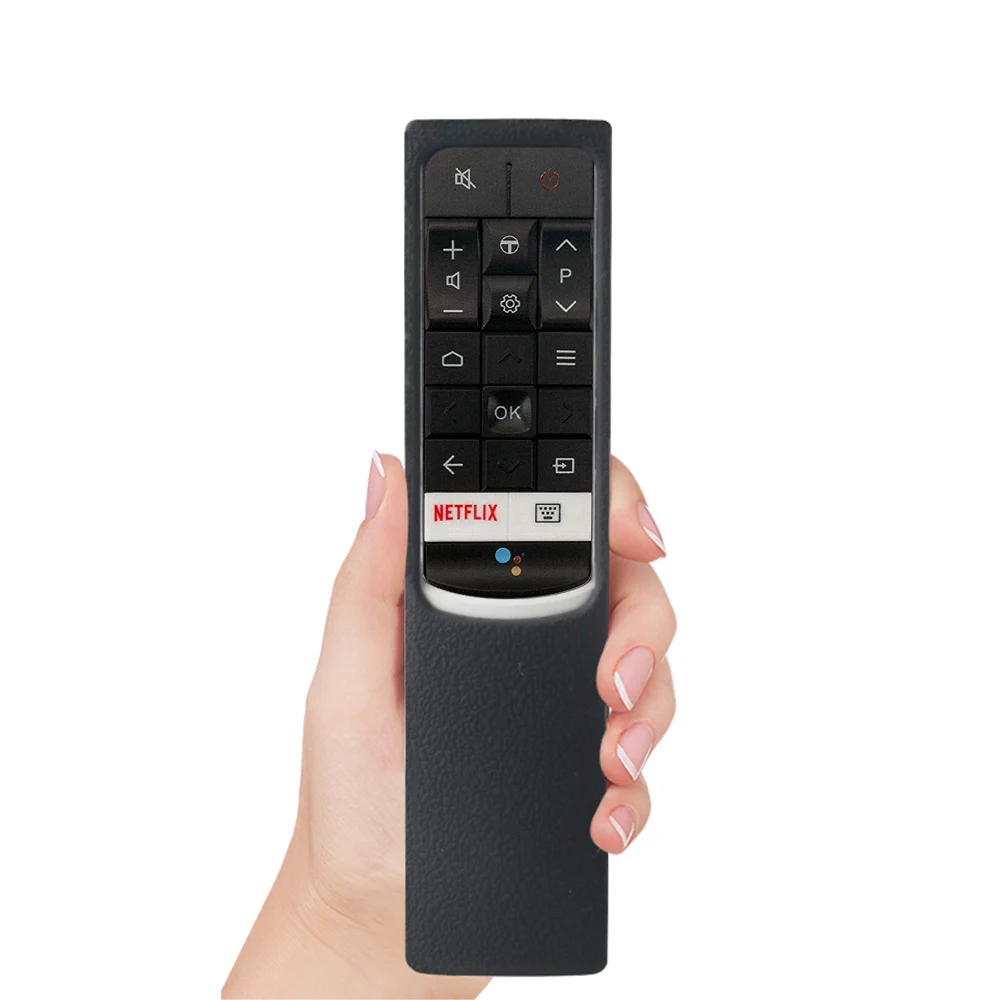 Силиконовый защитный чехол SIKAI для TCL RC602S голосовой поиск пульт дистанционного управления Пылезащитный держатель для пульта дистанционного управления