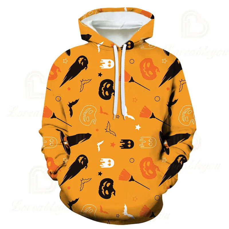 

Halloween Cosplay Hoodies Clothing Unisex Hoodies Pumpkin 3d Printed Sweatshirts Jackets Hooded Outwear Halloween Gift Hoodies