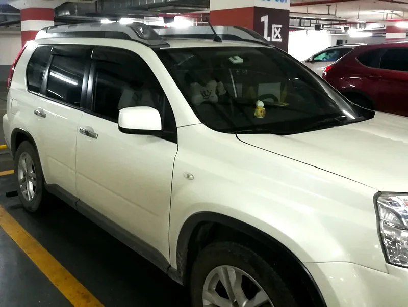 Для 2007-2012 Nissan X-Trail окно вентиляционное отверстие козырек солнцезащитный тент тенты укрытия защита окна щит крышка