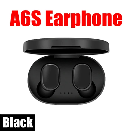 A6S-black OLLIVAN TWS 5,0 10D стерео настоящие беспроводные наушники водонепроницаемые Bluetooth наушники с двойным микрофоном для iPhone Xiaomi huawei - Цвет: A6S-black