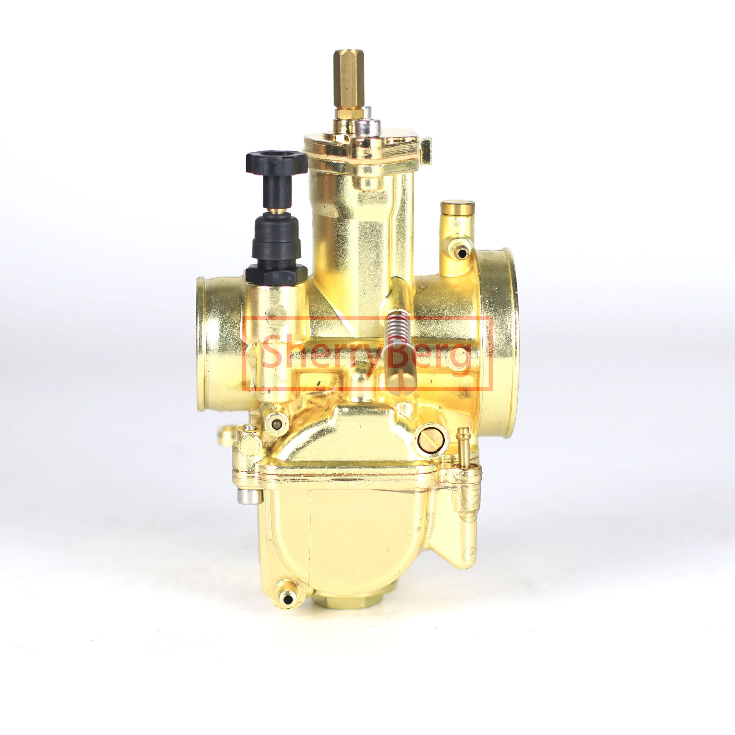 

SherryBerg Carburetor carb CARB Golden color 28mm PWK Carburetor 2T ATV Quads Dinli AEON Apex Polaris carb 28PWK replace KEIHIN