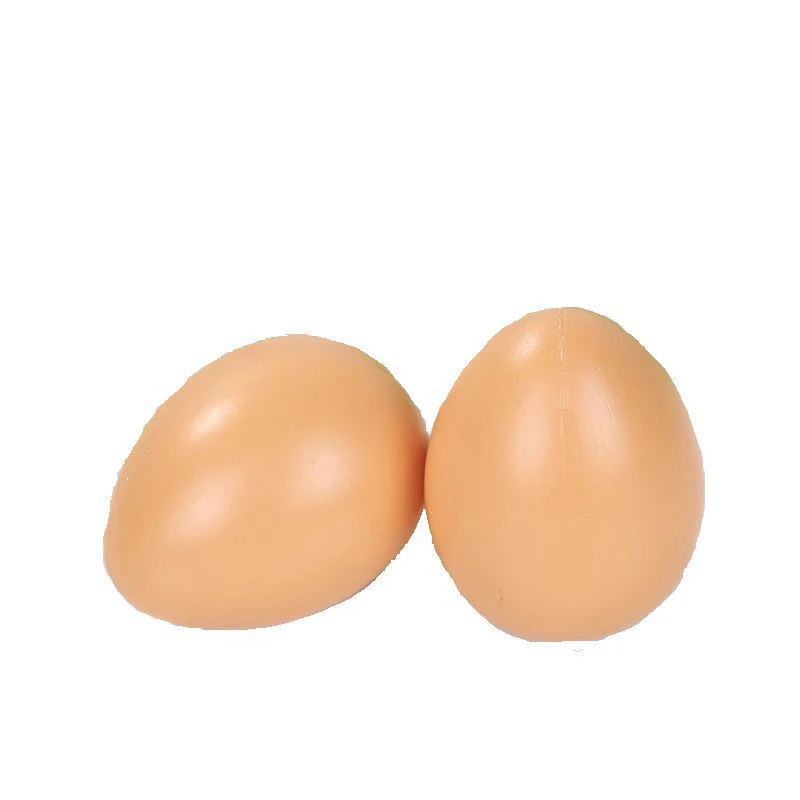 

5pcs/Set 4.5*6CM Artificial Eggs Plastic Kids Toys Display Props Children Games