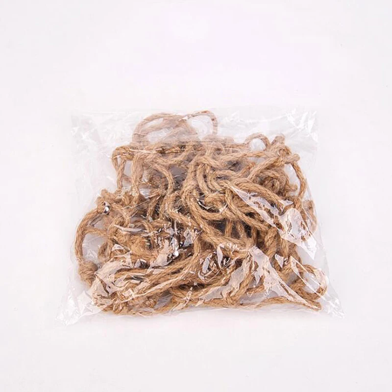 Игрушка для попугая птицы пеньковая веревка скалолазание сетка животных