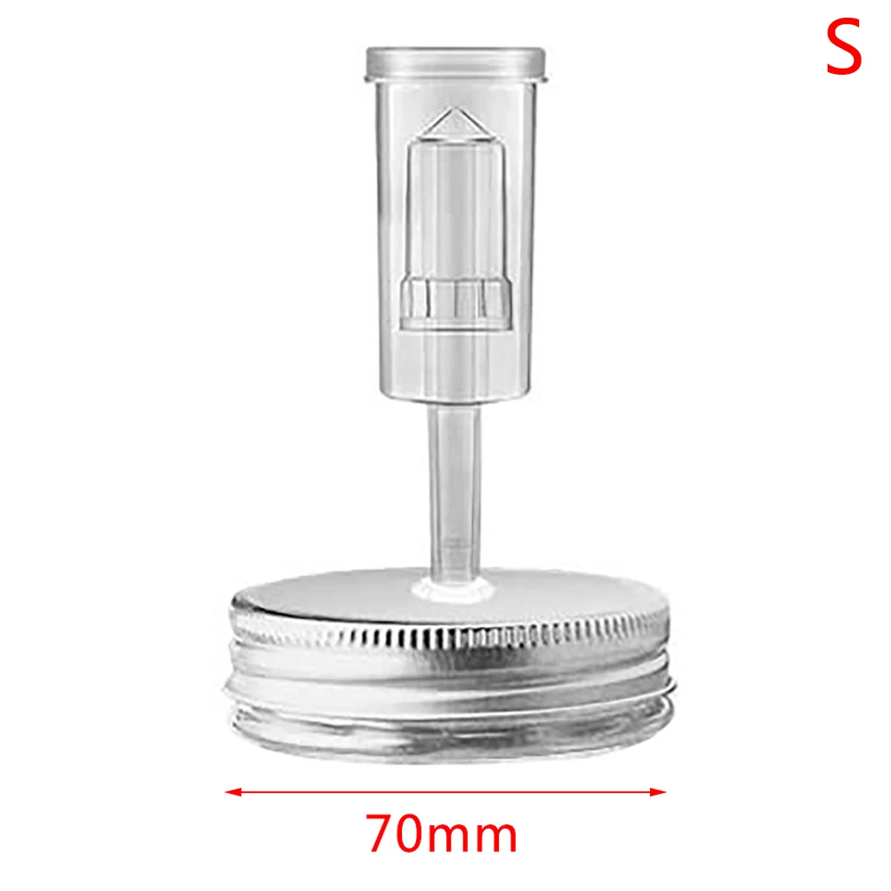 1 шт. широкоугольная банка для брожения с крышкой премиум-класса Mason Jar