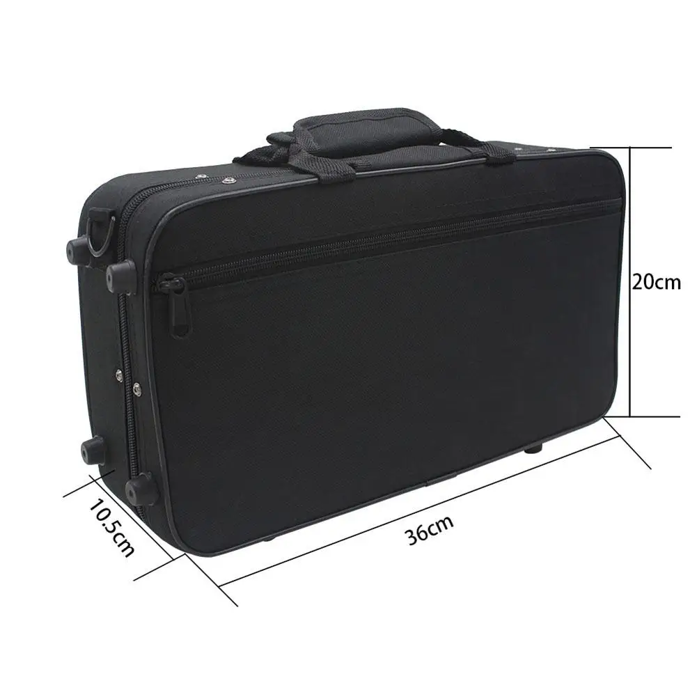 

Newest Water-resistant Oxford Cloth Gig Bag Box for Clarinet with Adjustable Single Shoulder Strap Pocket Foam Cotton Padded
