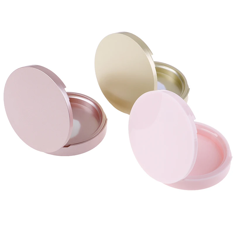 Cosmetic Mirror Case Organizer Beauty Makeup Tool Kit Round Cute False Eyelash Storage Box Maquillage Maleta De Maquiagem | Красота и