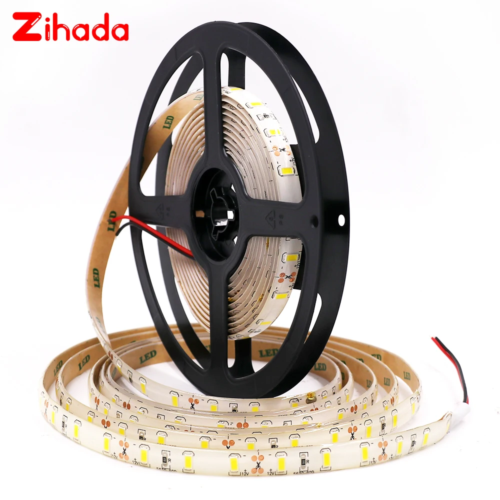 

DC 12V Led Strip 5630 5730 IP65 Waterproof Led Light 60Leds/m Flexible Ribbon Tape LED Strip Light White/Warm White 5m 10m 15m