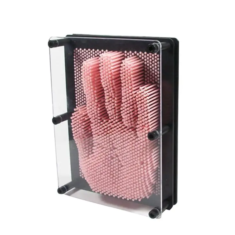 Пластик красочный регистрации игрушки смешная игра pin-арт 3D в форме копии Shoumo