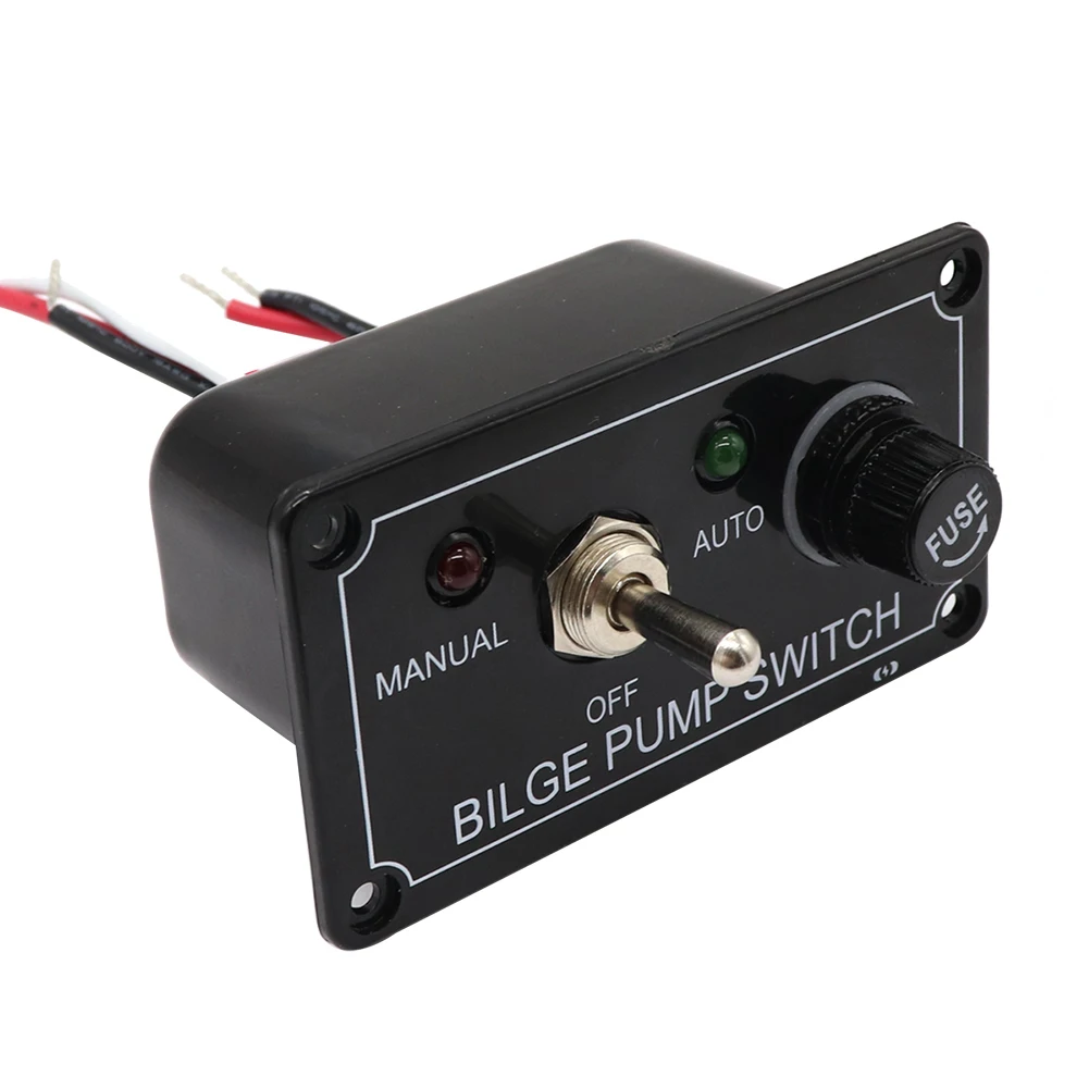 DC 12V автомобильный фургон RV яхты морской Трюмный насос переключатель панель