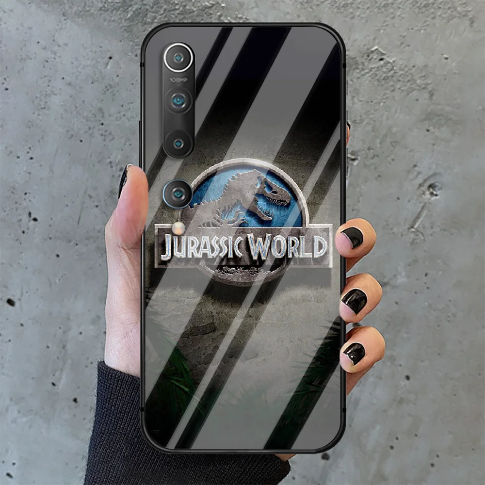 

Jurassic Park Dinosaur Jurassk World Phone Tempered Glass Case Cover for Xiaomi Mi A MAX X POCO M Note 3 9 10 11 i T Pro Lite