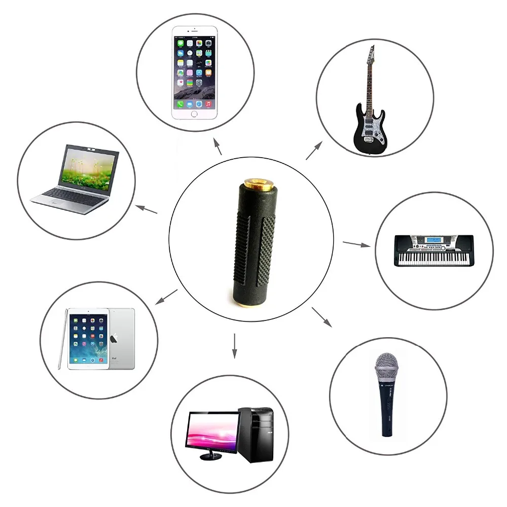 2 шт. разъёмы-переходники для стерео-гнезда 3 5 мм |