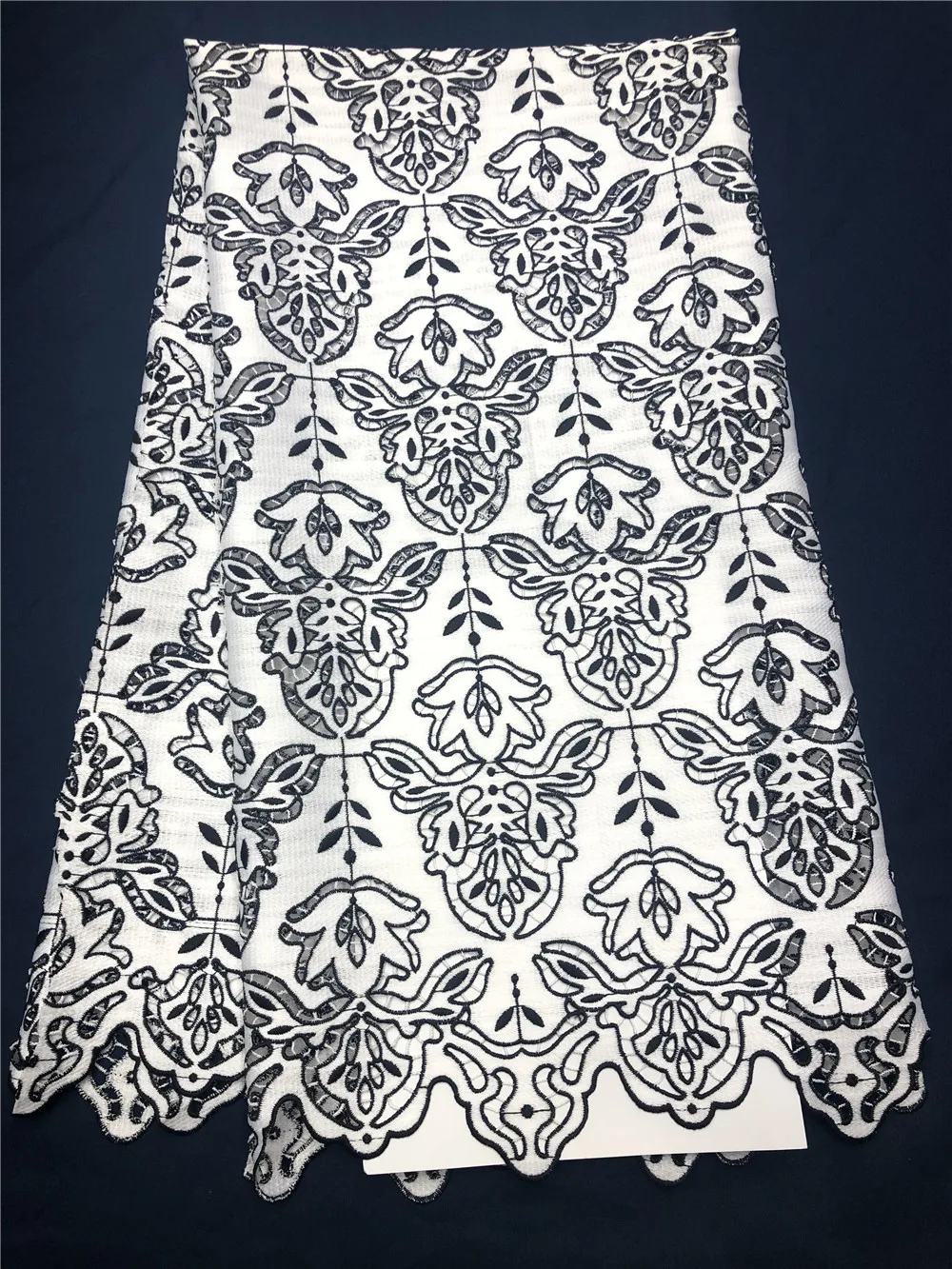 Muti color Croechet Lace fabric for Fashion Dress