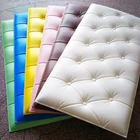 Утолщенная самоклеящаяся мягкая сумка для изголовья кровати, наклейки на стену против столкновений, татами, мягкие наклейки, имитация мягкой сумки, наклейки на стену кровати