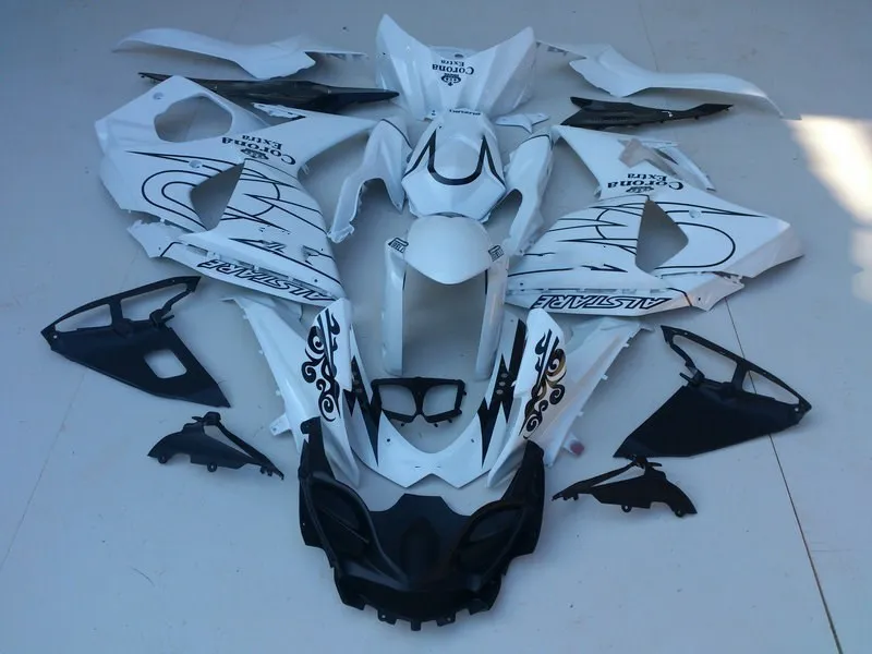 Набор обтекателей под давлением заказ для GSXR1000 K9 09 10 GSXR 1000 2009 2010 ABS белый черный