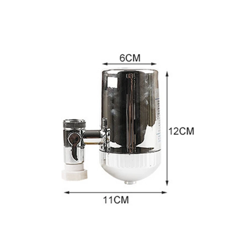 

Faucet Water Filter Mineral Stone Tap Water Purifier Kitchen Tap Water Filter Rust Removal Washable Filter