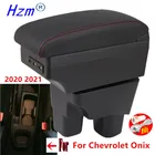 Подлокотник для Chevrolet Onix, подлокотник для Chevrolet Onix, подлокотник для салона автомобиля, коробка для хранения запасных частей с USB-светодиодом