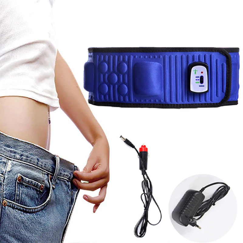 

Slimming Belt Muscle Stimulator Trainer Electric Lose Weight Fitness Massage Vibration Abdominal Stimulator Belly Waist Trainer