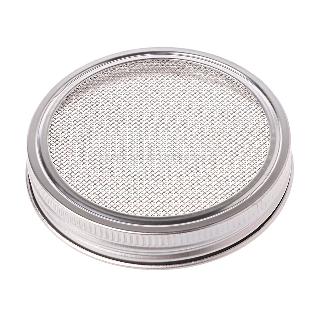 Kenley Seed Sprouter Kit-Проращивание Мейсон банки с крышками из нержавеющей стали-Germinator Набор для выращивания ваших собственных ростков Alf