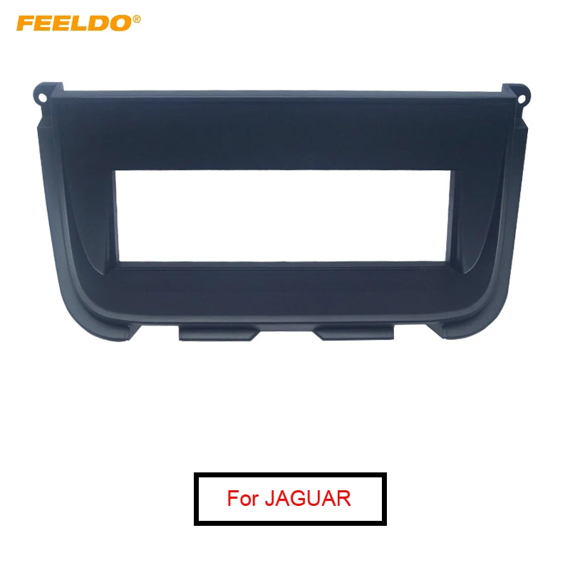 

FEELDO Car 1DIN Stereo CD Radio Fascia Panel Frame For JAGUAR (European) Dashboard Installation Mount Kit #MX5226