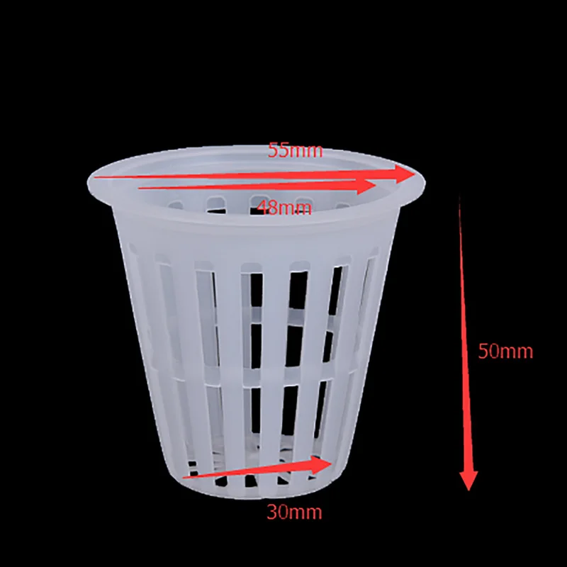 

1PCS Mesh Pot Net Cup Basket Garden Plant Grow Vegetable Cloning Seed Germinate Nursery Pots Hydroponic System