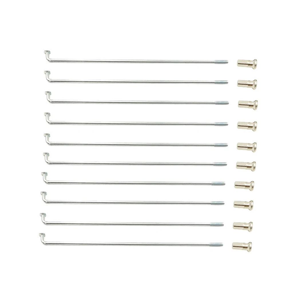 10 шт 14 г велосипедные спицы с сосками из нержавеющей стали для горного и