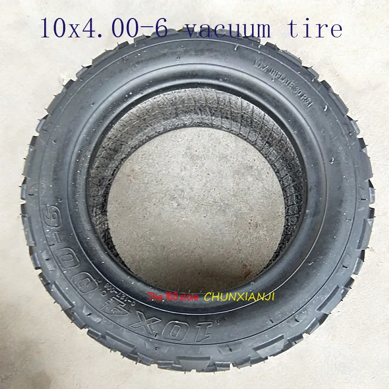 Бесплатная доставка 10 дюймовые вакуумные шины 10X4.00 6 10*4 00 бескамерные для снега