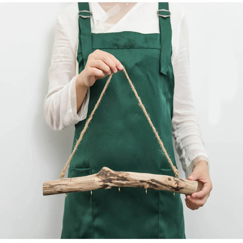 Деревянный настенный крючок driftwwood Ретро нордические украшения настенные